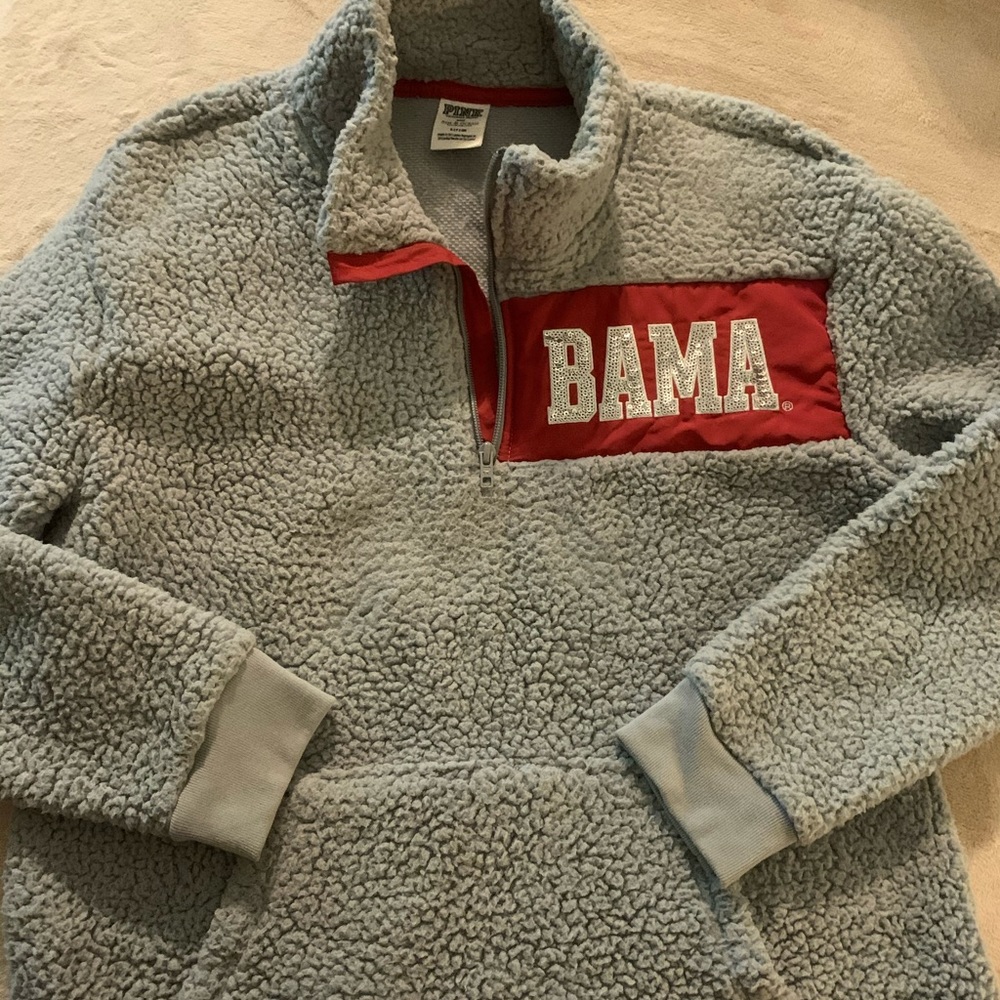 PINK Sz S - BAMA Sherpa Bling